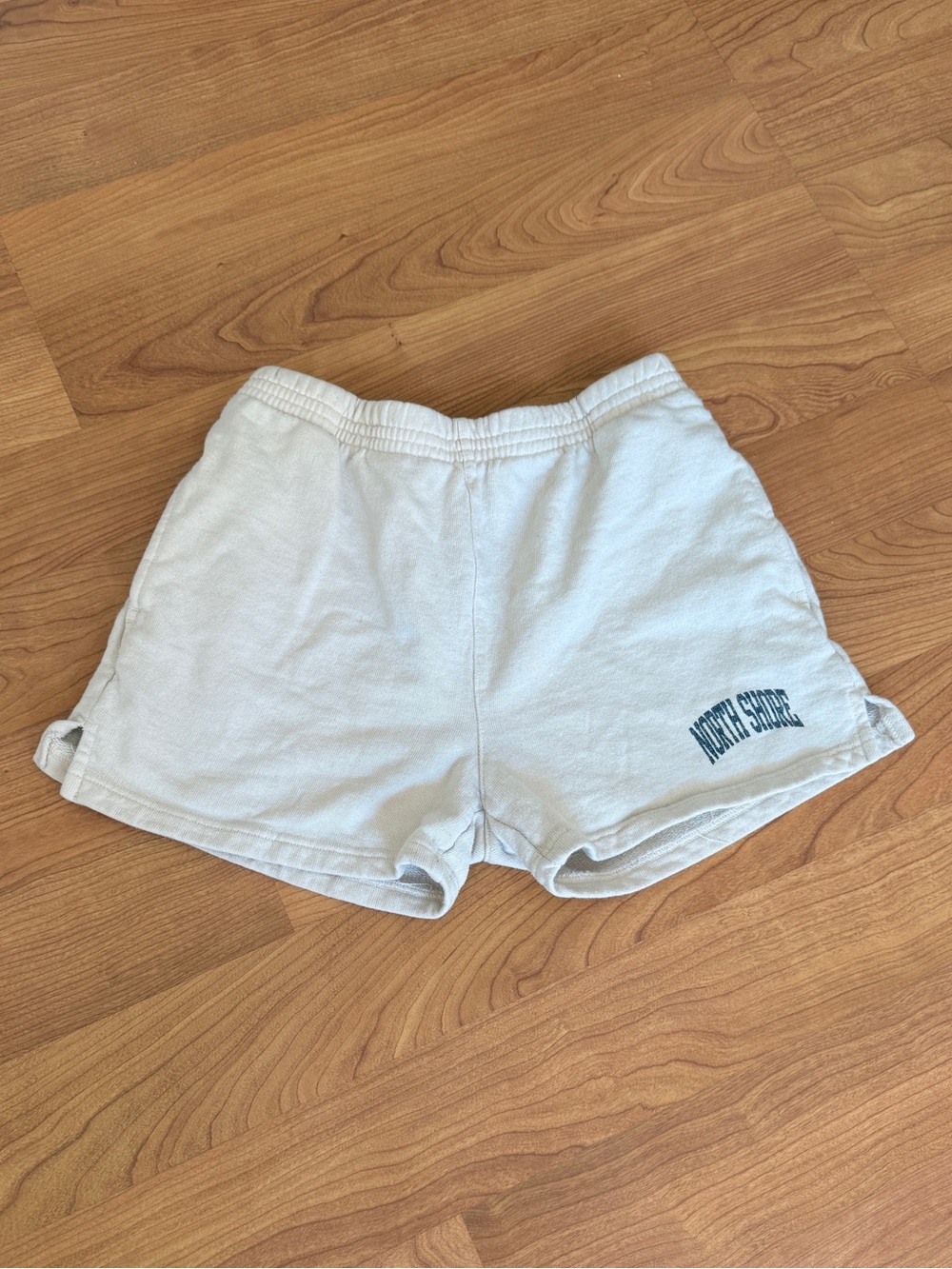 Brandy Melville Cream North Shore Casual Lounge Shorts